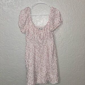 Hollister Puff Sleeve Mini Dress